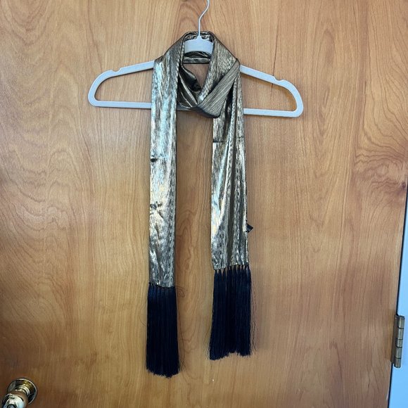 Anthropologie Hand-Stitched Skinny Tassels - Picture 3 of 5